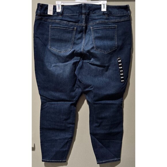 Torrid Cascade Blue First at Fit Super Stretch Jeggings 27" Inseam -- Women's 26 - Picture 5 of 8